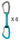 Petzl - DJINN AXESS 6-Pack - 11 cm