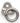 Fixe - Hängare med ring 10mm PLX