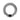 Petzl - RING OPEN Dark Grey